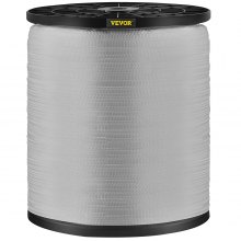 VEVOR 170Lbs Polyester Pull Tape, 3153\' x 3/16\" Flat Tape for Wire & Cable Conduit Work Variable Functions, Flat Rope for Pulling/Loading/Packing in Any Weather CONDITON