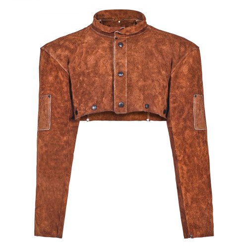 

VEVOR Leather Welding Cape Sleeve Heavy Duty Flame Resistant Cape Sleeve L-Size