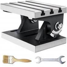 VEVOR Tilting Milling Table 5x6" Adjustable Swivel Angle Plate 0-90° Adjustable