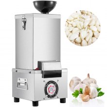 VEVOR Commercial Garlic Peeling Machine 200W Garlic Peeler Machine 25KG/H Electric Garlic Peeler Machine Stainless Steel Garlic Peeling Machine for Household and Commercial