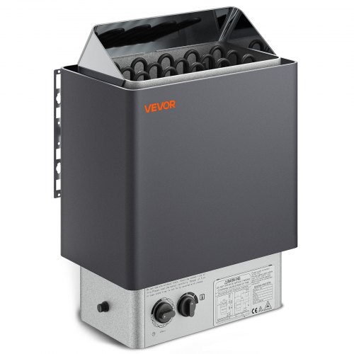 

VEVOR 9KW Sauna Heater, Steam Bath Sauna Heater with Built-In Controls, Electric Sauna Stove, 3h Timer and Adjustable Temp for Max. 317-459 Cubic Feet, Home Hotel Spa Shower Use 220V