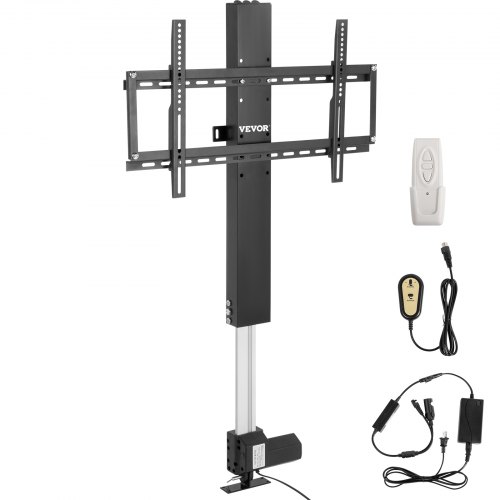 Electric Motorized TV Lift Stand for 26-60" LCD/LED/OLED Plasma TVs