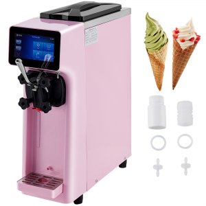 VEVOR Commercial Mix Flavor Ice Cream Machine Frozen Milk Quick Frozen R410a 
