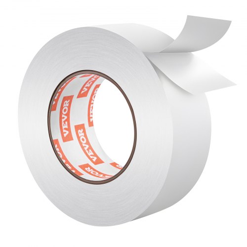VEVOR Double Sided Carpet Tape, 2 Inch x 30 Yards, Strong Adhesive and Residue-Free, Heavy-duty Sticker Rug Tape Grippers for Area Rugs, Carpets, Lami