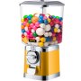 Vevor Gumball Machine Gumball Coin Bank Vintage Pc Vending Machine Stand Yellow
