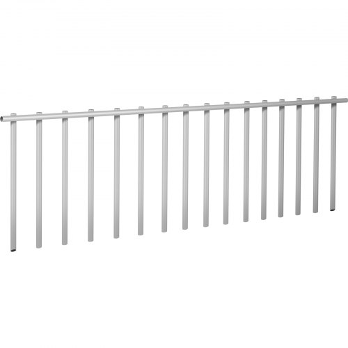 VEVOR 25 Pack Animal Barrier, 8"x32" Dog Fence Barrier, Q235 Iron No Digging Underground Fence Ground Stakes for Dogs Rabbits Small Animals, Barrier Under Fence for Garden Patio Yard Outdoor