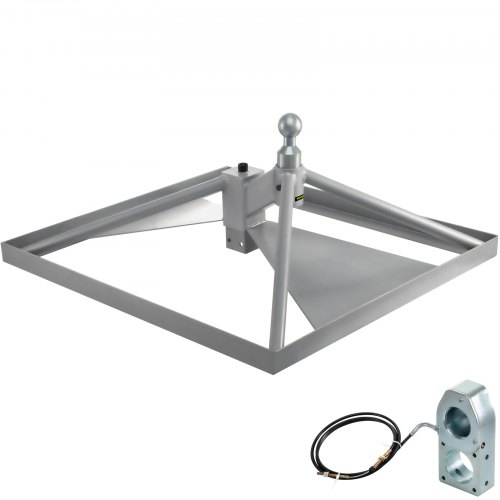 VEVOR 5th Wheel Connection Aluminum Gooseneck Mount 22046 lbs GTWR for Towing