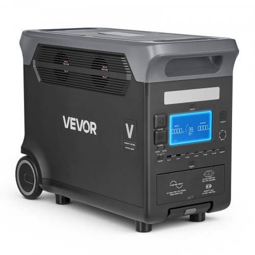 

VEVOR Portable Power Station, 3000W Solar Generator Power Station, 3072Wh LiFePO4 Battery Backup with 15 Output Ports for for Home Emergency, Outdoor Camping, RV Travel (Solar Panel NOT Included)