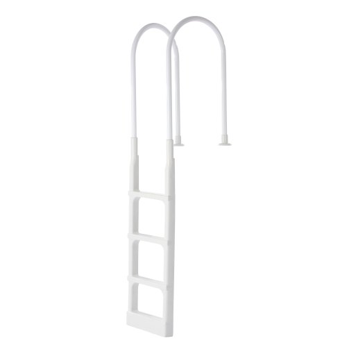 

VEVOR Thickened 4-Step Pool Ladder 2 Handrails Loads 300 lb for 48-54 In Pool