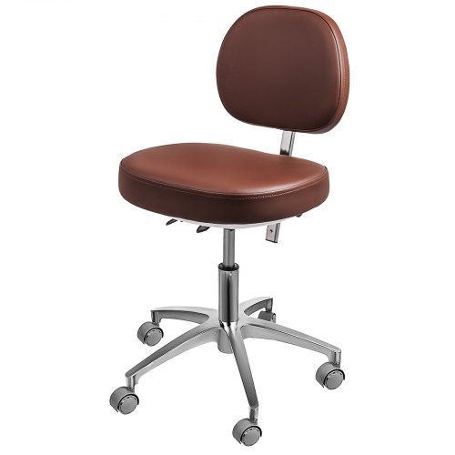 Dental Assistant Stool 360° Rotation Mobile Pu Chair Hospital Pu Leather Caster