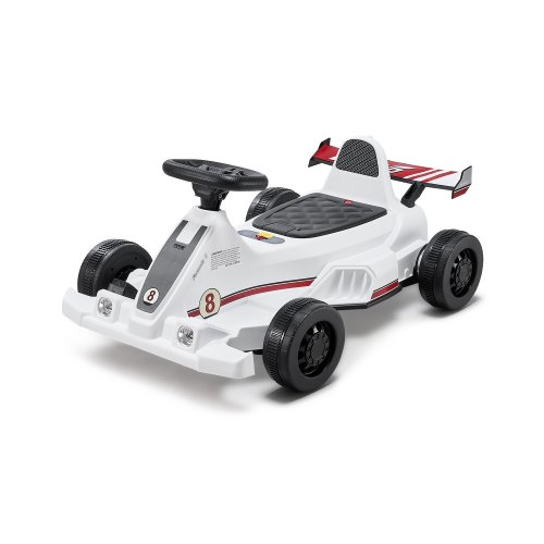 VEVOR Electric Go Kart, 6V 4.5Ah Battery, Pedal Go Kart Portable Outdoor Race Toy for Kids Ages 2+, 20000 RPM Motor, 2 MPH Constant Speed, LED Headlig