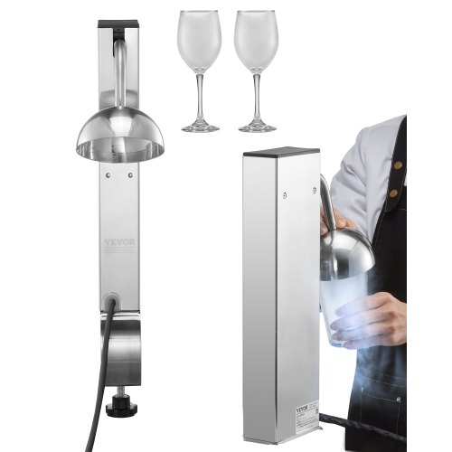 

VEVOR Glass Froster Chiller, CO2 Beer Glass Froster, 8-10 Seconds/Cup Instant Glass Chiller for Wine, Cocktail, Champagne, Mixed Drinks, Juice, Ideal for Bar, Restaurant, Home Kitchen