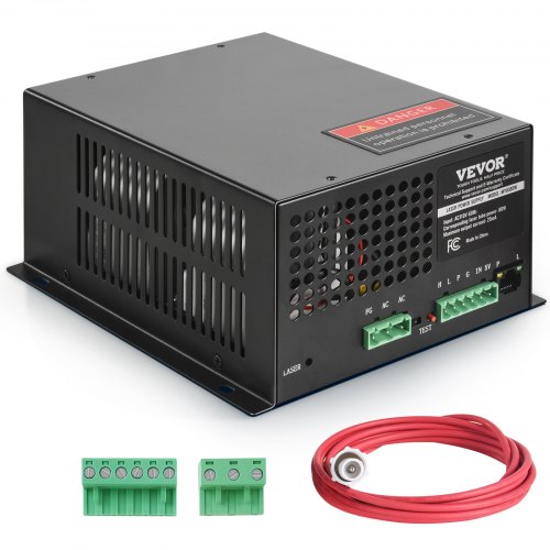 

VEVOR CO2 Laser Power Supply for 80W Laser Tube Laser Engravers and Cutters