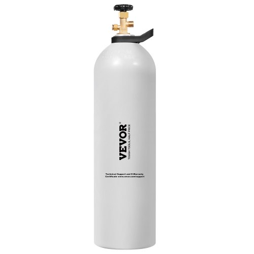 

CO2 Tank 15 lbs New Aluminum Alloy Gas Cylinder with CGA320 Valve DOT Approved