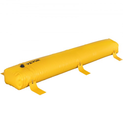 VEVOR Flood Barrier Hydro Barrier 12' Length x 12" Height for Water Diversion