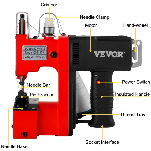 portable filled bolsa closing machine