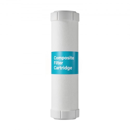 

VEVOR RV Water Filter Replacement Cartridge, 5-Micron 1 Pack Premium RV Water Filtration Replacement Cartridge for 2.5" x 10" Filter Housing, Reduces Sediment, Particles, Chlorine, Heavy Metals, Odors