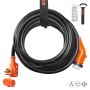 VEVOR 25 ft RV Power Cord Generator Cord 50A NEMA 14-50P /NEMA SS2-50RETL Listed