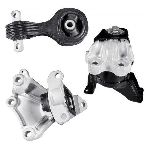

VEVOR Engine Motor Mount and Transmission Mount Kit Replacement, Set of 3, Compatible with 2012–2013 Honda Civic 1.8L Coupe, Replace OE# A65048, A65021, A65087, Secure Support