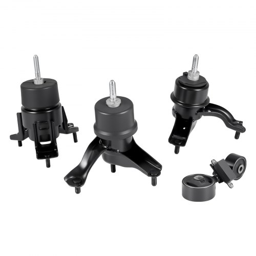

VEVOR Engine and Transmission Motor Mount Kit Replacement, Set of 4, Compatible with 2007–2011 Toyota Camry 2.4L L4, Replace OE# A62009, A4207, A4211, A4274, Secure Support