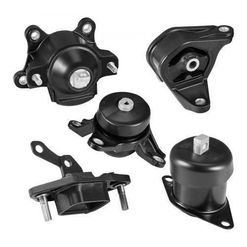 

VEVOR Engine Motor Mount and Transmission Mount Kit Replacement, Set of 5, Compatible with 2008-2012 Honda Accord 2.4L L4 and 2009-2013 Acura TSX 2.4L, Replace OE# A4565 A4572 A4570 A4584 A4561