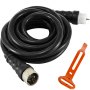 Generator Cord Power Cord 50ft 50a Locking Male Plug To Cs6364 Locking Connector
