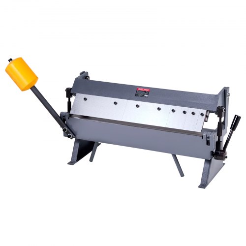 

VEVOR Box and Pan Brake, 24 in Sheet Metal Bending Brake,16-Gauge Mild Steel Capacity, 0-135 Degree Adjustable, Metal Bender Machine with 5 Fingers, Heavy-Duty Aluminum Folder for Precise Bending
