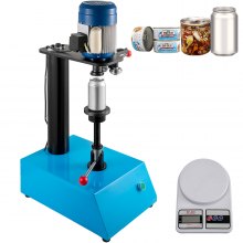 Can Seamer Tin Can Sealer Machine Semi Automatic Capping Machine 52.5mm Can