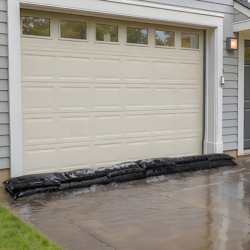VEVOR Flood Barrier 4 Pack Water Activated 5x0.7 ft Sandless Sandbags detail photo 13