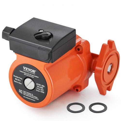 

VEVOR 009-BF5-J Hot Water Circulation Pump 110V 180W 17 GPM Recirculating Pump