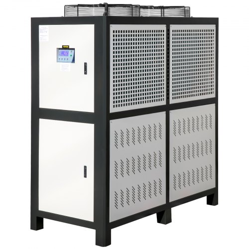 VEVOR Air Cooled Water Chiller Industrial 15Hp 150L Tank for Plastic Industry
