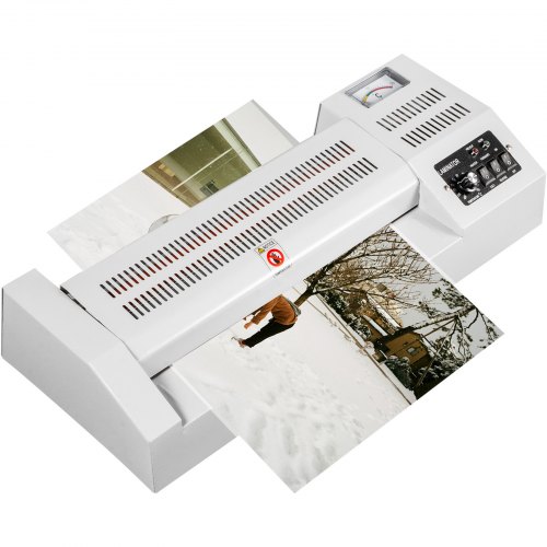 VEVOR Lamination Machine 12.6" Thermal Laminator Machine 4 Rollers System Portable Laminating Machine for Home School or Small Office Suitable for Use with Photos, Handouts or Other Laminating Needs