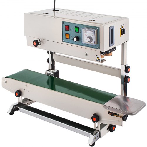 FR-900V Plastic Bag Vertical Continuous Band Sealer Sealing Machine Stock in US