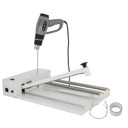 VEVOR Shrink Wrap Machine 18 Inch , Shrink Wrap Sealer SKA450 , with Heat Gun I-bar Sealer Suit 530W, for PVC POF Film Shrink Wrap Sealer