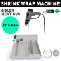 18" I-bar Shrink Wrap Machine Heat Sealer W/ Heat Grocery Toys Instant