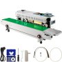 VEVOR FR-900 Auto Horizontal Continuous Plastic Bag Band Sealing Machine Sealer 0-12M/min Adjustable Sealing Speed Commercial Bag Sealers