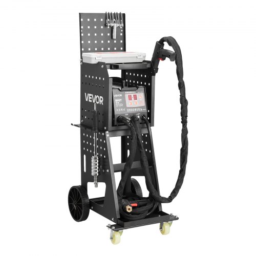 

VEVOR Stud Welder Dent Repair Kit & Welding Cart, 3KW Spot Welder with 2 Welding Guns and 7 Modes, Auto Body Spot Welding Dent Repair Machine for Steel Panel Repair