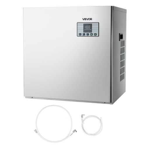 

VEVOR Commercial Ice Maker Machine - Head, 550 Lbs/Day Stainless Steel Ice Machine with Scheduled Ice-Making, Self-Cleaning, Adjustable Thickness, Ideal for Restaurant Bar Cafe Hotel - Head Only