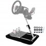 VEVOR Adjustable Steering Wheel Stand Frame Stainless Steel Racing Steering Wheel Stand fit for Logitech G27 G25 G29 and G920 Wheels Racing Simulator Stand Racing Wheel Gaming Stand
