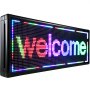 Led Sign Led Scrolling Sign 40 x 15 inch Full Color Signs For Advertising