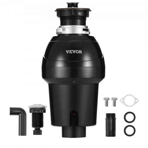 

VEVOR Garbage Disposal 1 HP Continuous Food Waste Disposer 3270 RPM EZ Connect