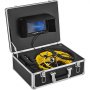 65.6FT Cable Pipe Inspection Camera Kit Water-Proof Endoscope W/ 8G SD Card