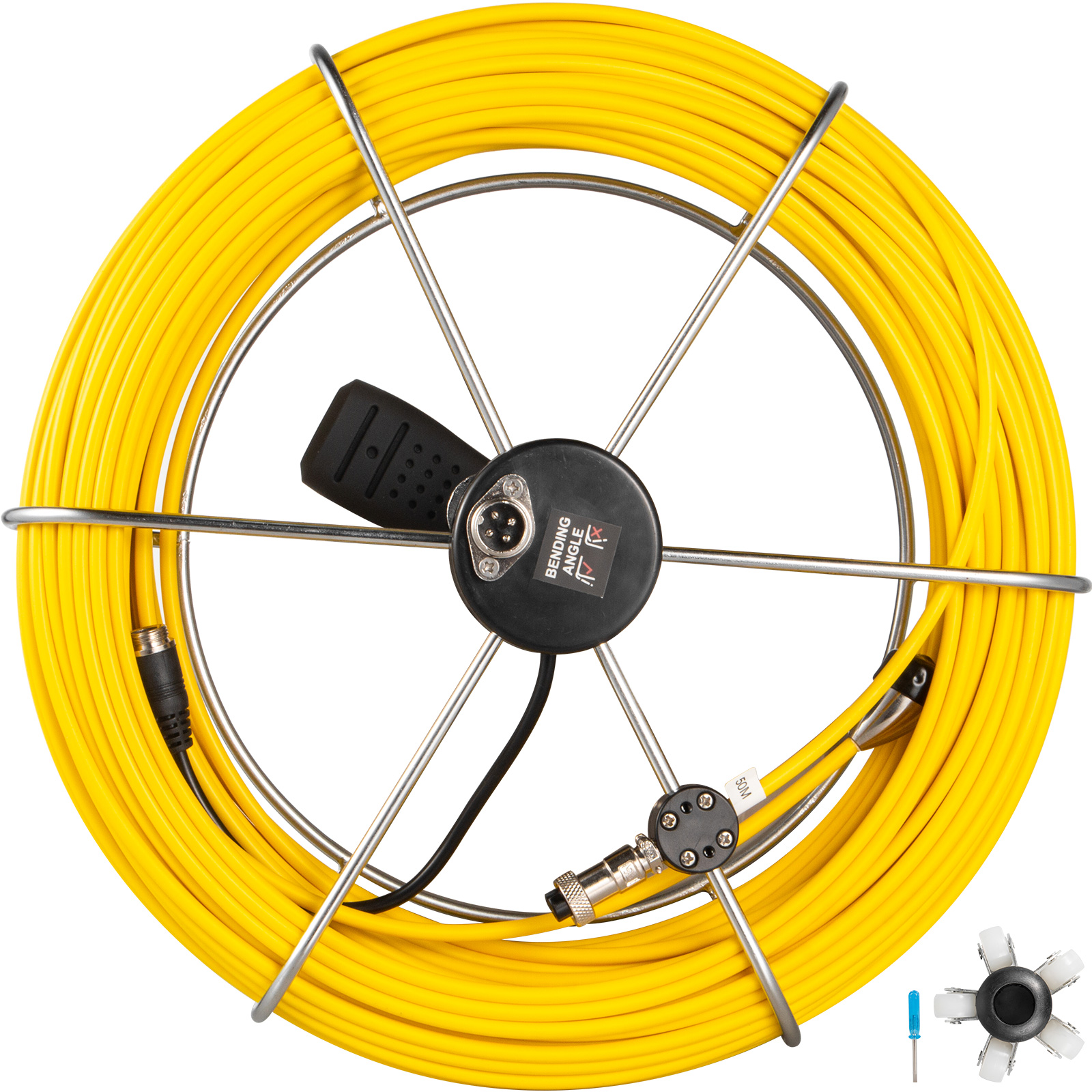 50m Length Pipe Inspection Camera Cable With Handle System Sewer Drain Pipeline от Vevor Many GEOs