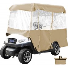 4 Passenger Golf Cart Cover Enclosure Fit Ezgo Yamaha Club Car Waterproof 79"