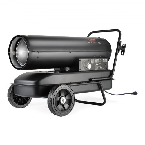 

VEVOR 100000Btu Kerosene/Diesel Forced Air Torpedo Space Heater with Thermostat