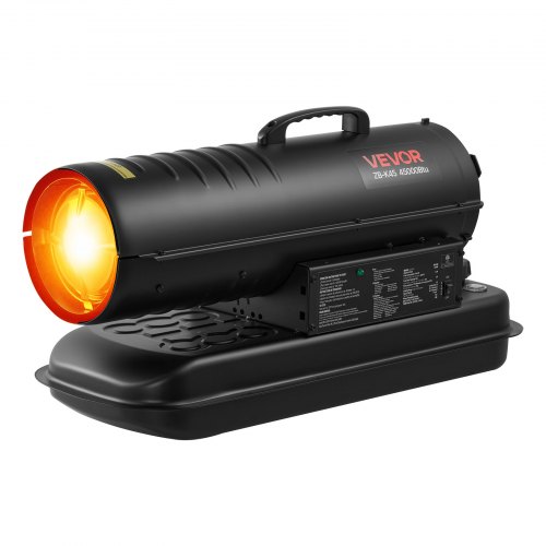 VEVOR 45000 BTU Kerosene Diesel Heater Torpedo with Handle for Garage