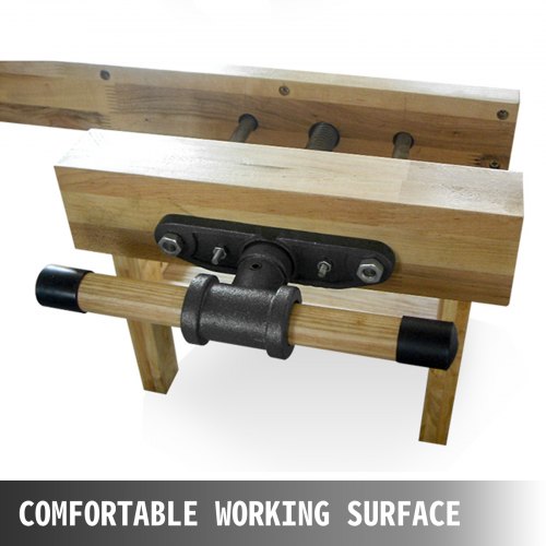 10.5" Woodworking Bench Vise Wood Clamp Press Locking Cast Iron 500mm Screw 