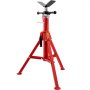 Pipe Jack Stand V-Head and Foldable Legs 2500LB Max. Height 42IN