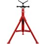 Pipe Jack Stand V-Head Foldable Legs 2500LB Max. Height 52"