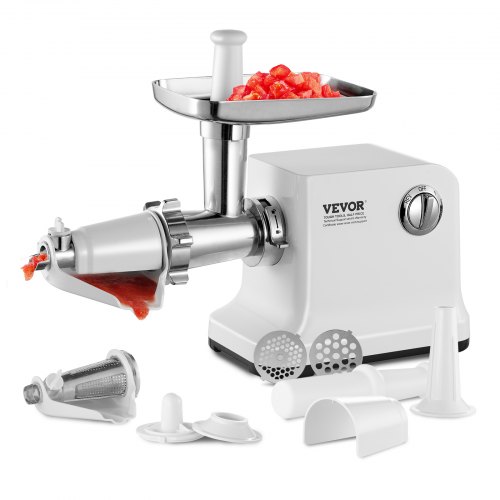 

VEVOR Electric Tomato Strainer, 700W Tomato Sauce Maker Machine, 5.5 LBS/Min Food Strainer and Sauce Maker, Pure Copper Motor Food Mill with Reverse Function for Tomato Strawberry Blueberry Sauce